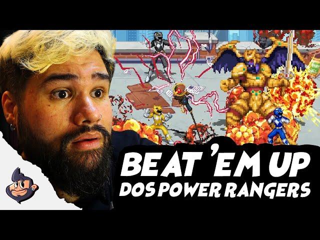 Novo Beat 'em Up dos Power Rangers! NOSTALGIA! | React