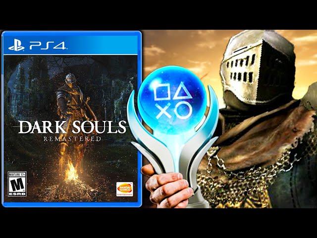 I forced myself to Platinum Dark Souls