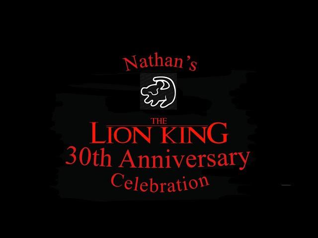 Nathan’s Lion King 30th Anniversary Celebration