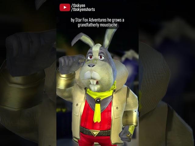 Peppy Hare has a lovely story evolution as a design | #starfox