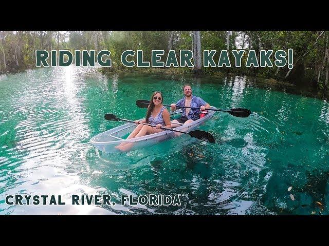 Riding in CLEAR KAYAKS! Florida!