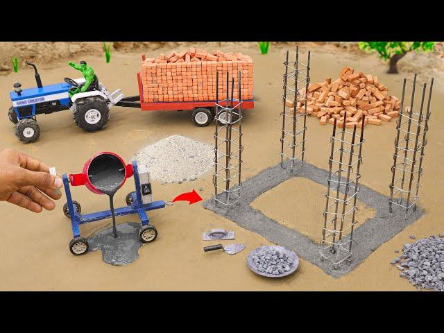 top most creative diy tractor science project | house construction @sanocreator