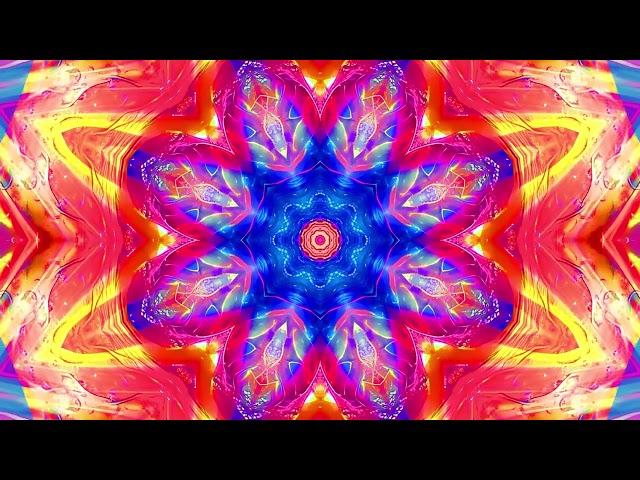 Kaleidoscope Visual Meditation Music, Kaleidoscope Mind Movie, Visual Relaxation 60fps