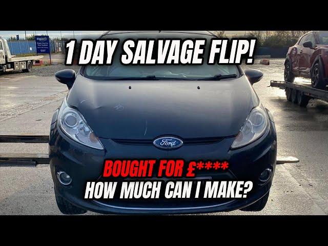 THIS IS THE EASIEST SALVAGE CAR FLIP… IN JUST 1 DAY