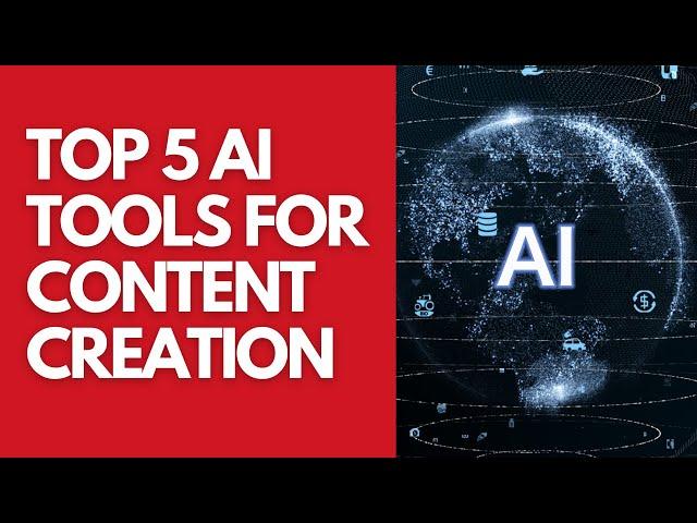 Top 5 AI Tools for Content Creation| Vital Spark Insights #ai #contentcreation #aitools #aicontent