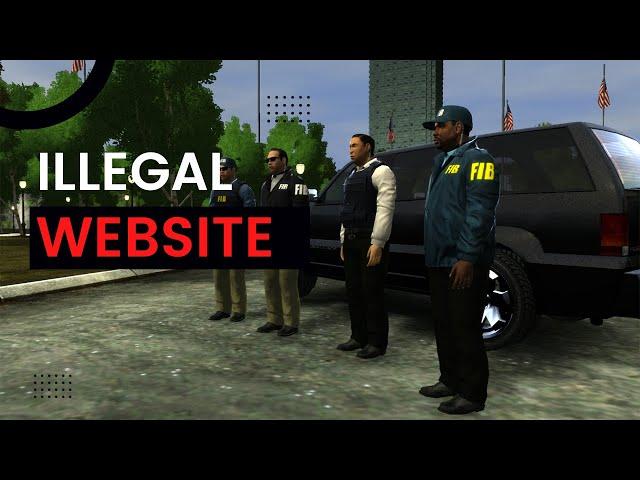 This Website Is ILLEGAL in GTA 4!