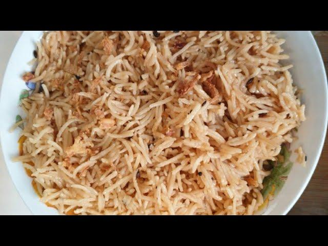 Parsi Style Caramelised Rice For Dhansak