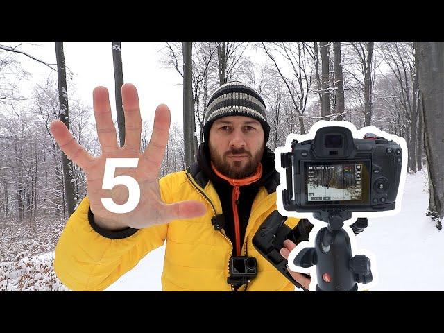 5 Quick Tips for Winter Landscape Photography