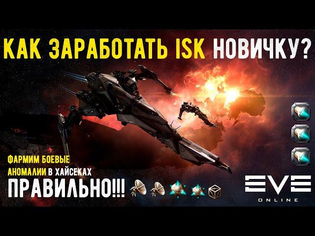 Первый заработок новичка в Eve Online | Гайд по плексорану