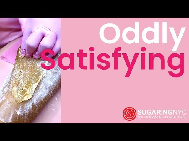 Sugar Paste is Oddly Satisfying | Sugaring NYC
