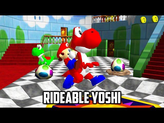 ⭐ Super Mario 64 PC Port - Rideable Yoshi v1.8