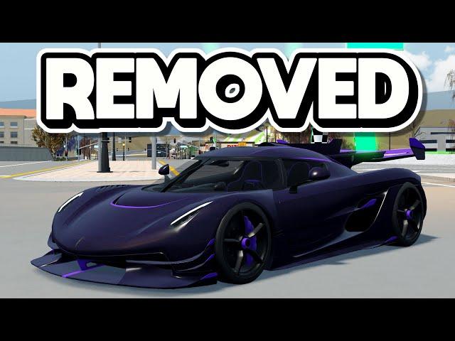 Driving Empire *REMOVED* KOENIGSEGG... | Koenigsegg has been REMOVED and is GONE...