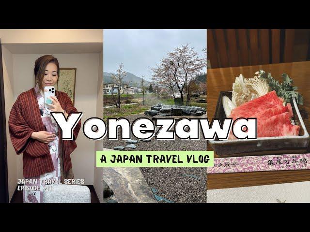 From Tokyo to YONEZAWA (PART 1): Totoro Forest, Ryokan Stay in Japan, exploring an onsen town ️