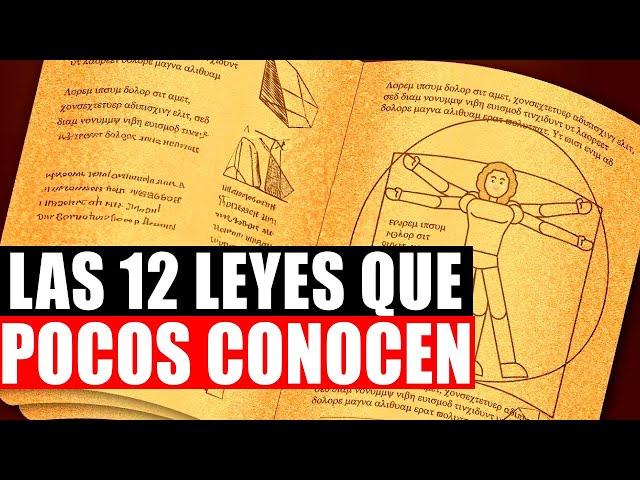 Explicación de las 12 Leyes del Universo y su Aplicación PARA CONSEGUIR FÁCILMENTE LO QUE DESEAS