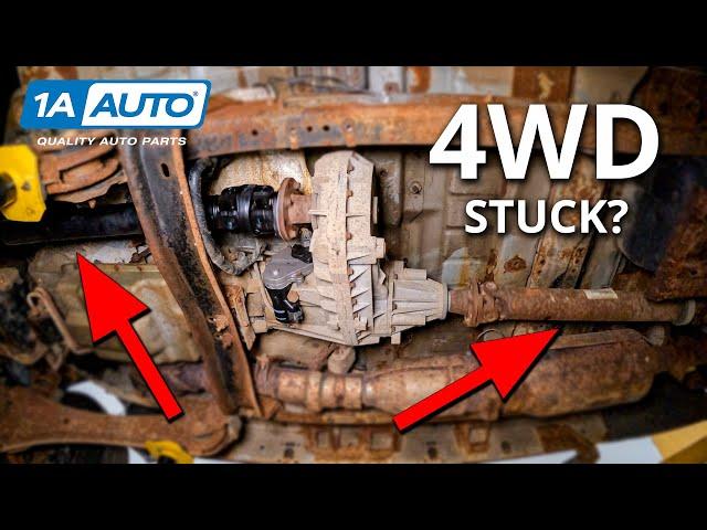 4WD Truck Wheels Lock Up on Tight Turns? Stuck in 4WD? Break Free By Installing These Parts!