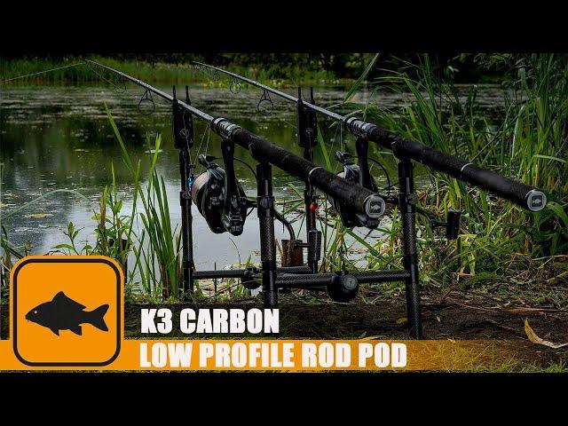 Prologic K3 Carbon Low Profile Rod Pod - Carp Fishing