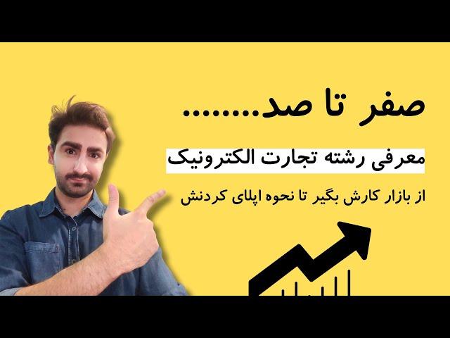 صفر تا صد  آشنایی با رشته تجارت الکترونیک از بازار کارش بگیر تا نحوه اپلای کردنش