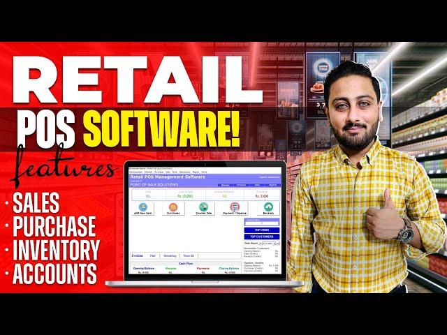 Retail POS Software - Accounting - Inventory - Point of Sale Billing System