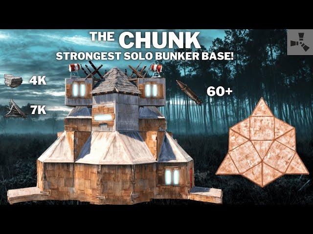 THE CHUNK•SOLO TANK• SIMPLE SOLO/DUO BUNKER BASE•ONLINE AND OFFLINE PROTECTION•CHEAP•RUSTBASE 2024