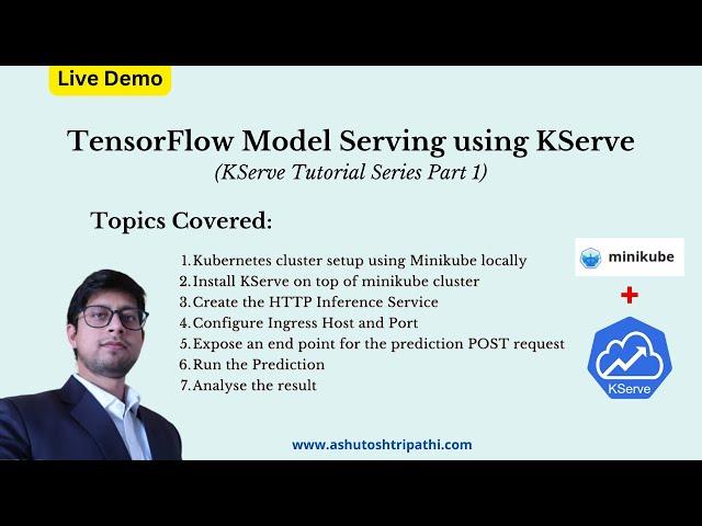 TensorFlow Model Serving using KServe | KServe Part 1 | MLOps | Ashutosh_AI | Machine Learning