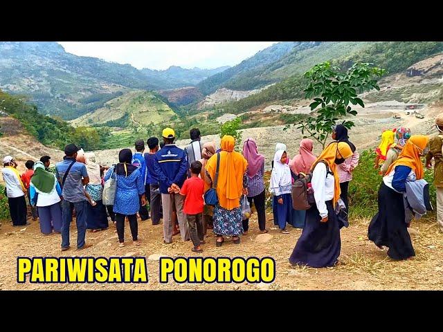 waduk bendo ponorogo hampir jadi pengunjung berdatangan