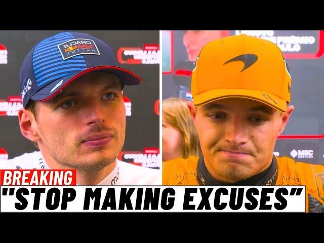 Norris MAKES a CONTROVERSIAL STATEMENT About Verstappen After Brazilian GP and More - F1 NEWS