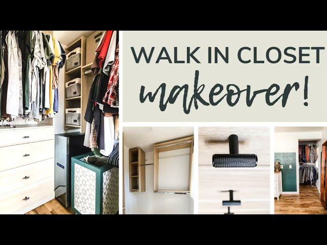 Closet Evolution Installation: Budget Friendly Walk In Closet Makeover