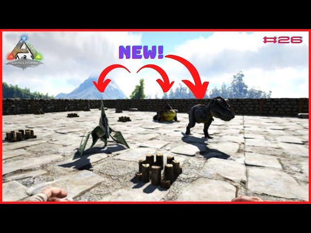 LVL 100 FINALLY!! HATCHING OUR NEW DINOS!! ARK Survival Evolved: Episode 26
