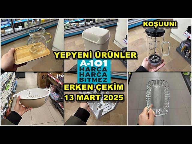 ERKEN ÇEKİM‍️/A101 13 MART 2025A101 BU PERŞEMBE ÇOK GÜZEL KAÇMAZ!/A101 AKTÜEL ÜRÜNLER