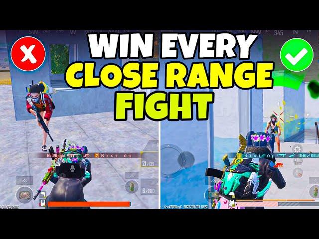 How to Improve Close Range Fights in BGMI & PUBG Mobile | Close Range Tips & Tricks