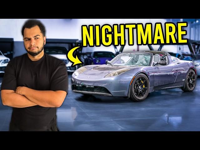 Fixing Everything Wrong With My Cheap Tesla Roadster