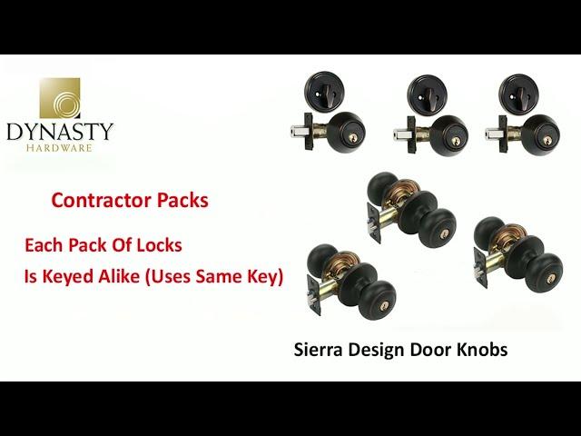 Dynasty Hardware Sierra Door Knobs Aged Oil Rubbed Bronze