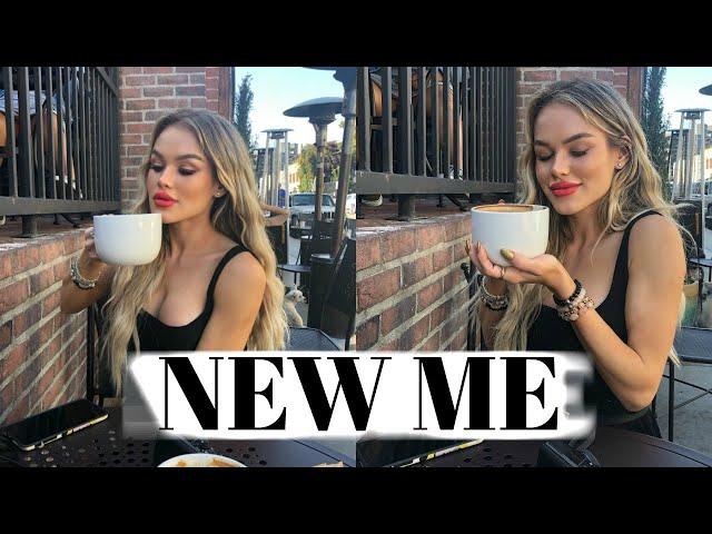 MY NEW LOOK & NEW MORNING ROUTINE