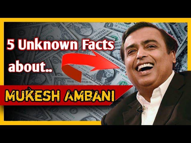 5 Unknown Facts about Mukesh Ambani | Mukesh Ambani Facts | #factspy #factvideo #shorts