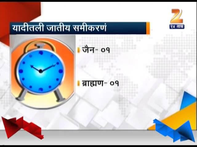 Zee24Taas:  loksabha election : NCP candidate first list by cast