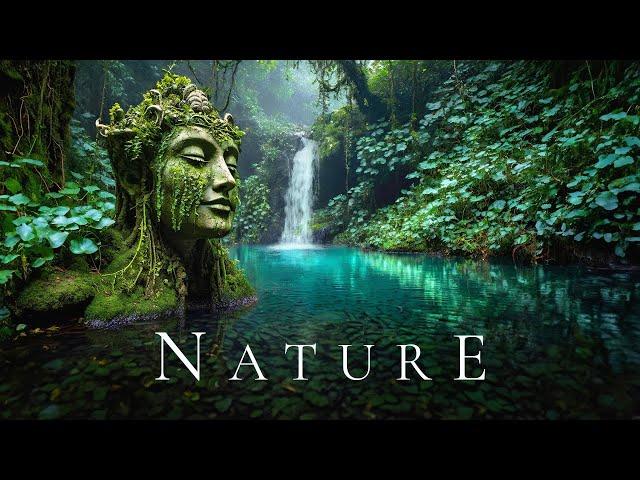 NATURE | Deep Ambient Relaxation Soundscape with Rain - Ethereal Meditative Fantasy Relaxing Music