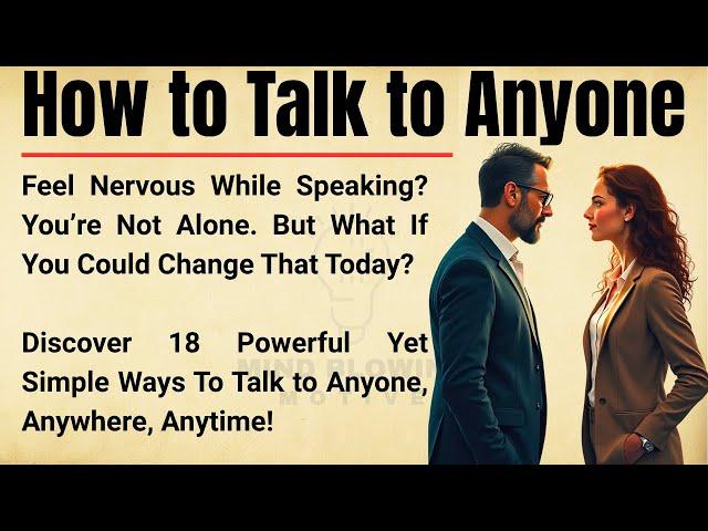 How to Talk to Anyone Book Summary || Graded Reader || Improve Your English Fluency || Audiobook 