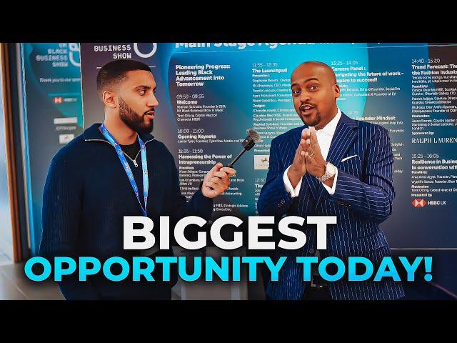 Asking Entrepreneurs How to Get Rich at the UK Black Business Show 2023