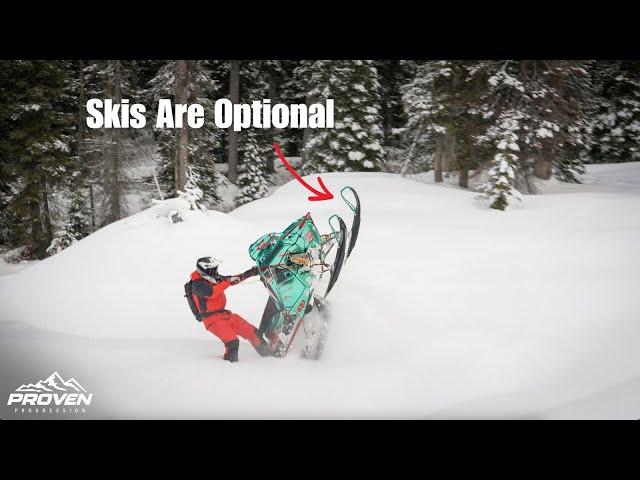 Tree Riding a 146" Polaris Boost - Fastest Snowmobile I've Ever Rode | EP 75