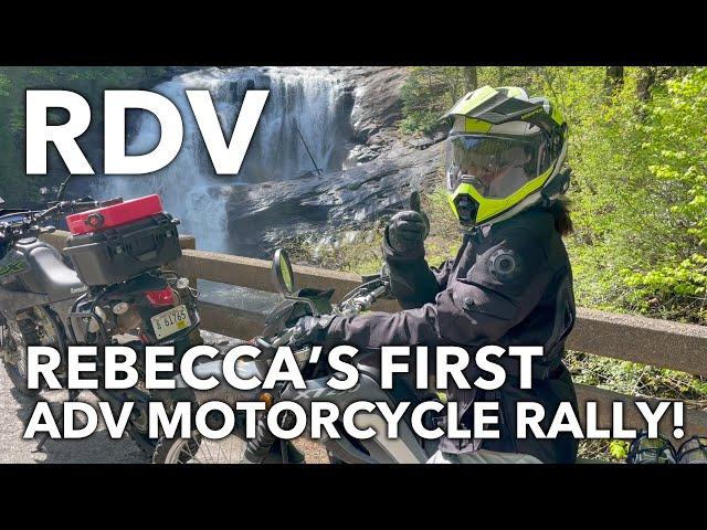 Rebecca's First ADV Motorcycle Rally | Eastern Rendezvous (aka RDV) 2023