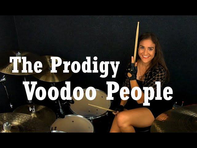 The Prodigy - Voodoo People (Pendulum Remix) - Drum Cover By Nikoleta