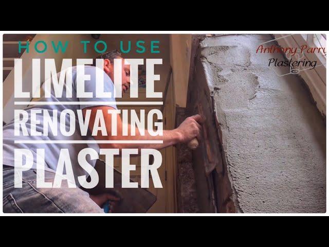 How to use Limelite Renovating Plaster Full Process.Best alternative to traditional lime plastering?