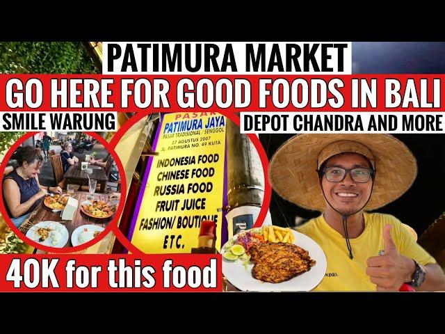 Go here in Legian for good food and cheap, Smile warung and more