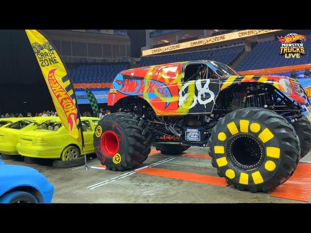 Hot Wheels Monster Trucks Live Glow Party O2 Arena London UK