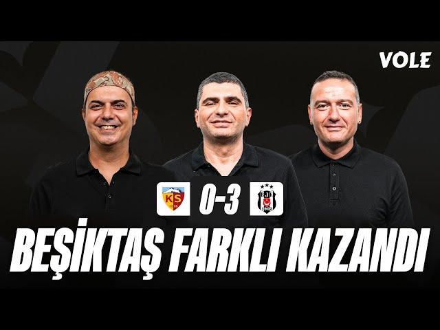 Kayserispor - Beşiktaş Maç Sonu | Ali Ece, Ilgaz Çınar, Emek Ege | NAKAVT