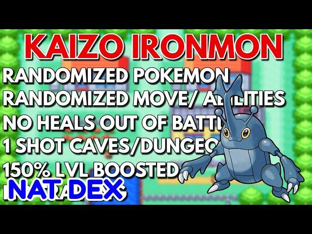 THE RETURN OF THE RECORD HOLDER! KAIZO IRONMON! NATIONAL DEX