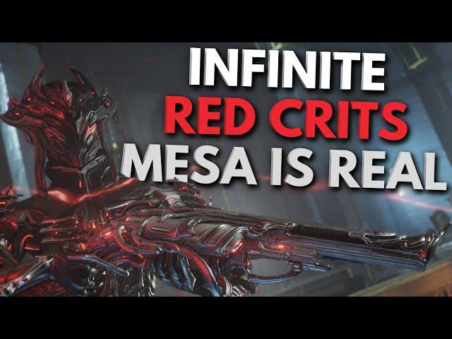 Warframe | Mesa + Topaz Archon Shards = INFINITE RED CRITS | Steel Path | 2023