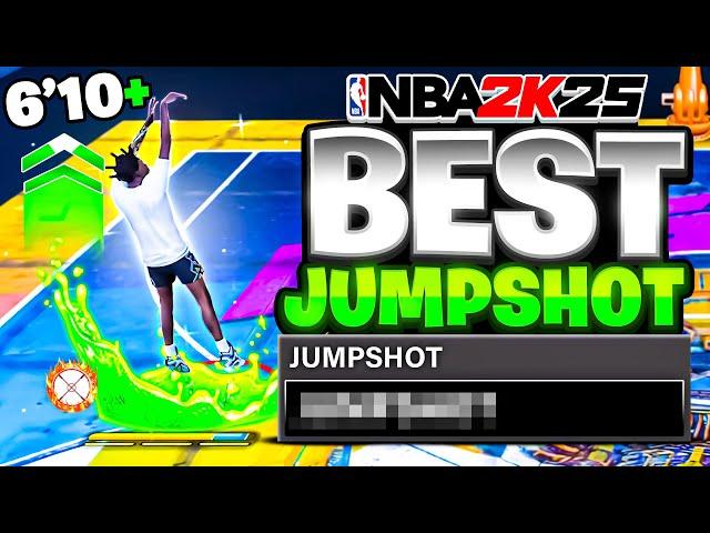 The Best Jumpshot For 6’10+ Bigs on NBA 2K25 Best Shooting Settings