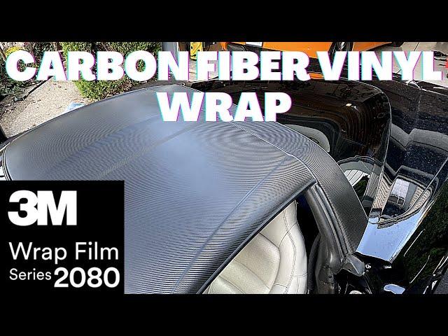 How to Wrap a Roof with Carbon Fiber Vinyl 3M 2080