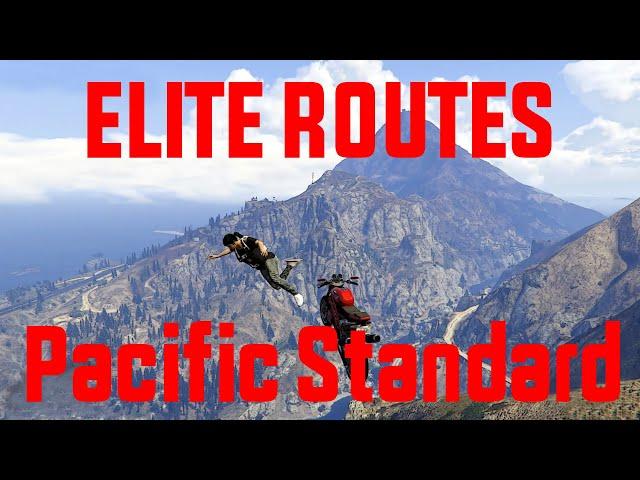 Pacific Standard [ Elite Routes to Boat ] why you shouldn't follow the gps route [ GTA 5 Online ]